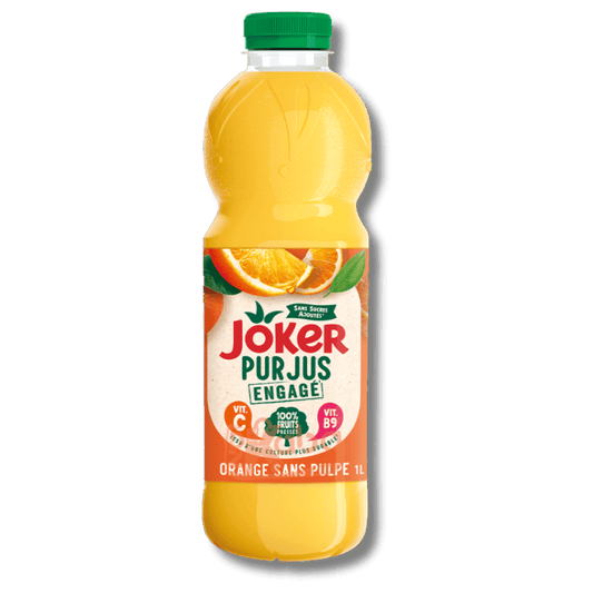 Joker Pur Jus Orange No Pulp Sugar Free 1L
