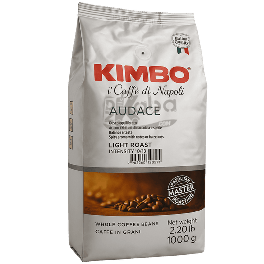 Kimbo Coffee Beans Audace Light Roast Intensity 10 1kg