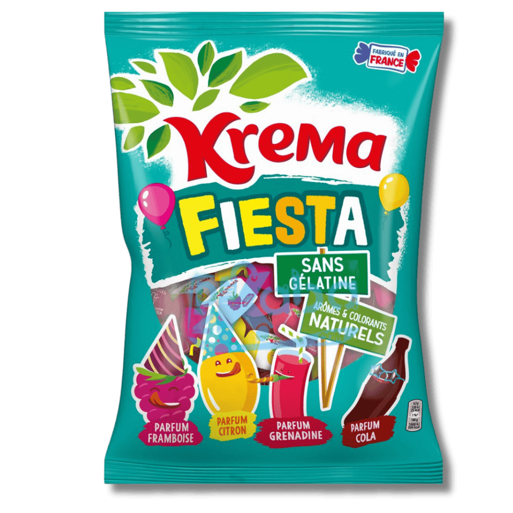 Krema Candy Fiesta Assorted Fruit & Cola 1kg