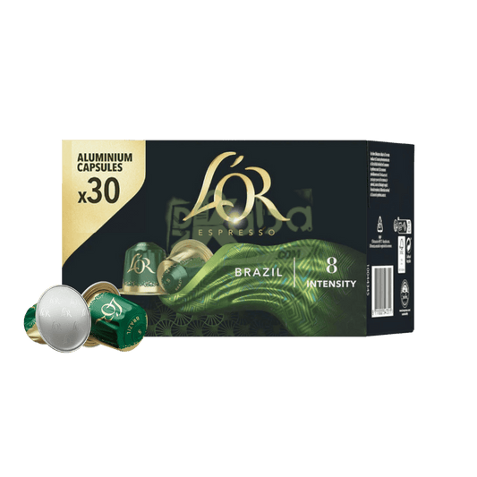 L’OR Capsules Espresso Brazil Intensity 8 T30