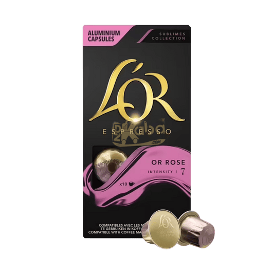 L’Or Capsules Espresso Or Rose Intensity 7 T10