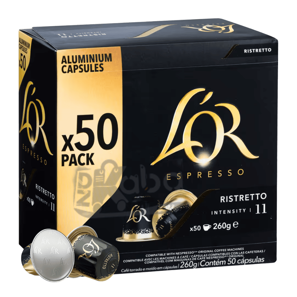L'Or Espresso Coffee Capsule RISTRETTO Intensity 11 T50