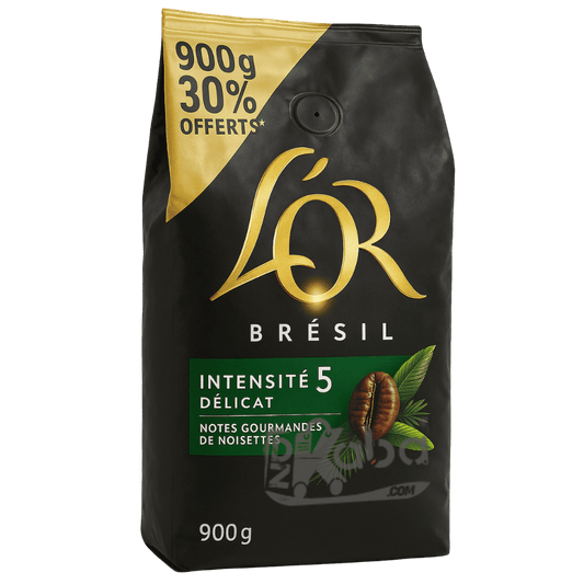 L'Or Coffee Beans Brasil Intensity 5 900g