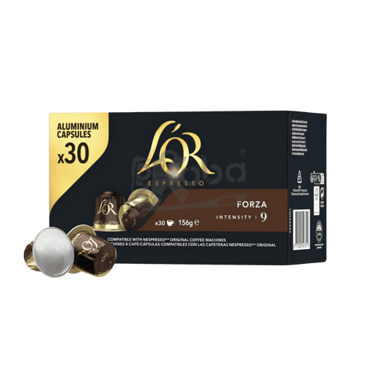 L'Or Espresso Coffee Capsule FORZA Intensity 9 T30