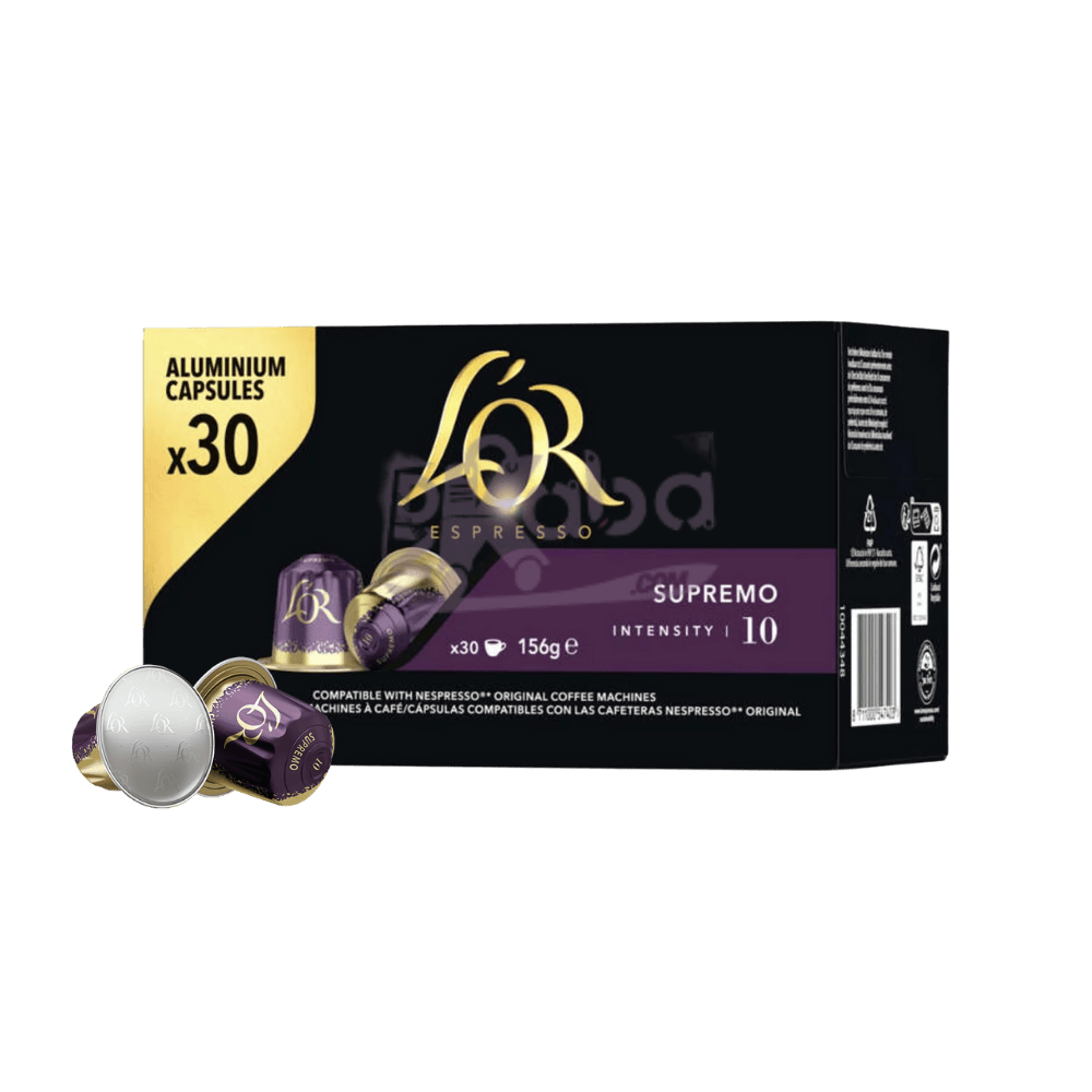 L'Or Espresso Coffee Capsule SUPREMO Intensity 10 T30