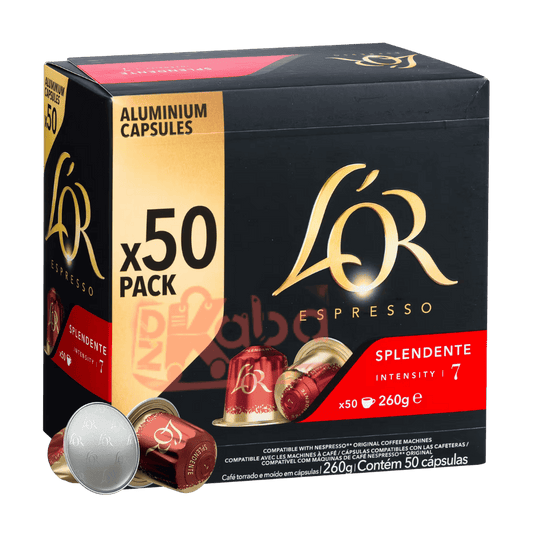L'Or Espresso Coffee Capsule Splendente Intensity 7 T50