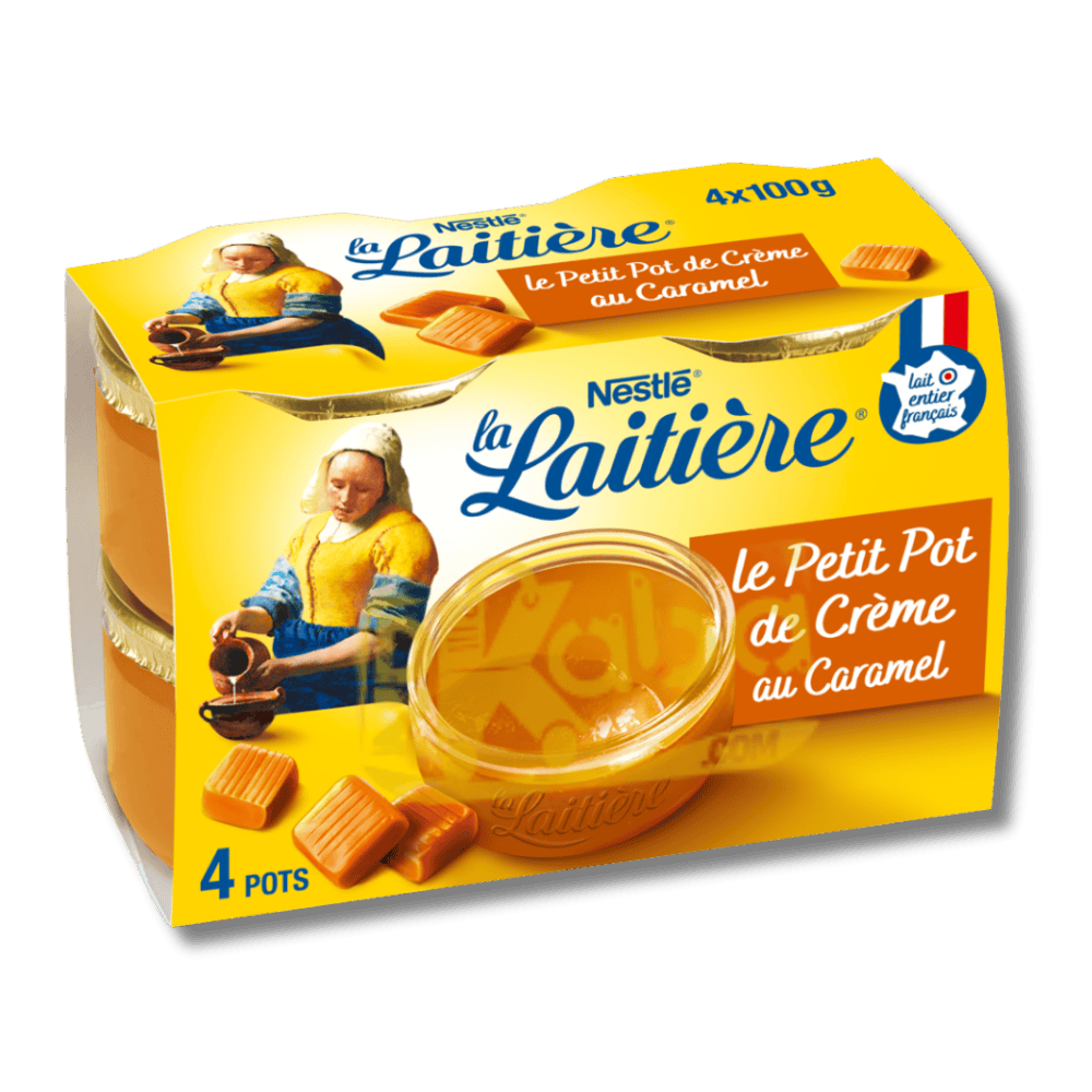 La Laitière Caramel Cream Dessert T4