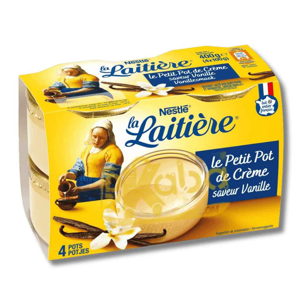La Laitière Crème Dessert Vanille T4