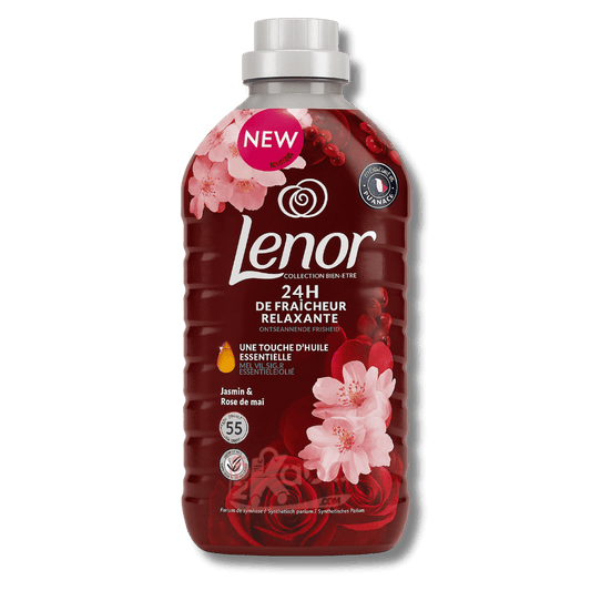 Lenor Fabric Softener Relaxing Freshness Jasmine & Rose de Mai 1155ml