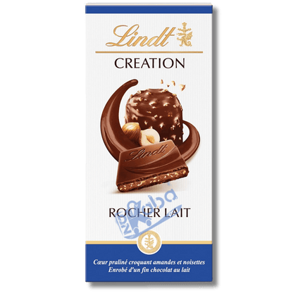 Création Lindt Rocher au lait 150 g