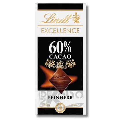 ليندت إكسيلنس شوكولاتة داكنة 60% كاكاو 100 غرام