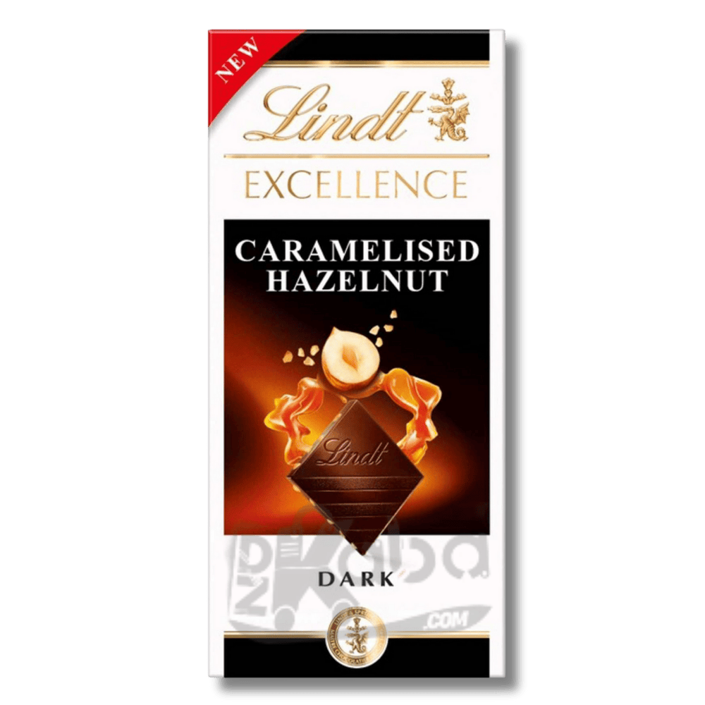 Chocolat noir Lindt Excellence Noisette Caramélisée 100 g