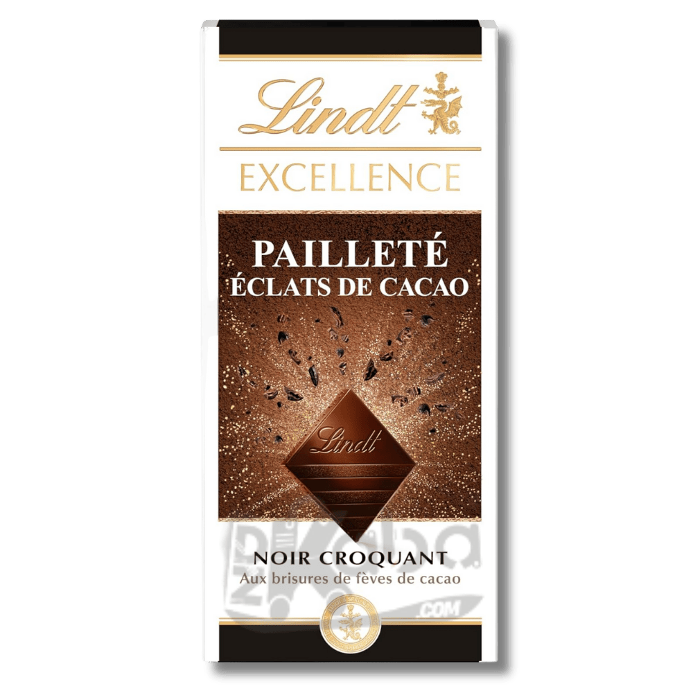 ليندت إكسلنس Pailleté Éclats de Cacao داكنة 100 جرام
