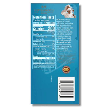 Lait au caramel salé Lindt Lindor 150 g