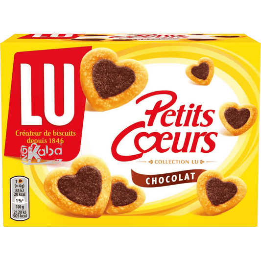 Lu petits Cœurs Biscuits Chocolat 125g