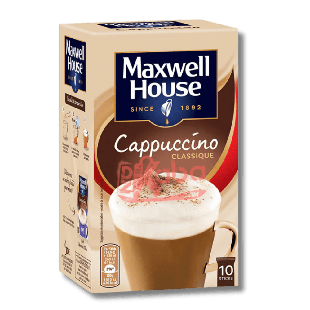 Maxwell House Instant Coffee Cappuccino Classique T10