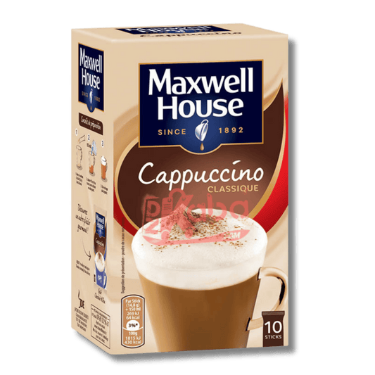 Maxwell House Instant Coffee Cappuccino Classique T10