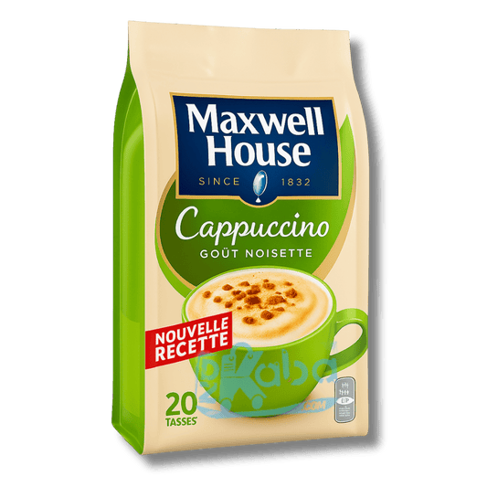 Maxwell House Instant Coffee Cappuccino Hazelnut Flavor 230g
