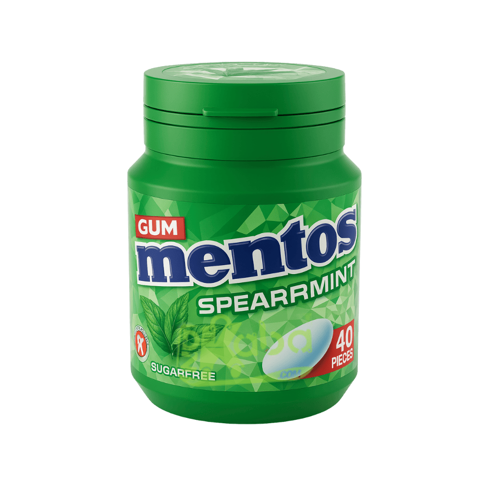 Chewing-gum Mentos Menthe verte sans sucre T40