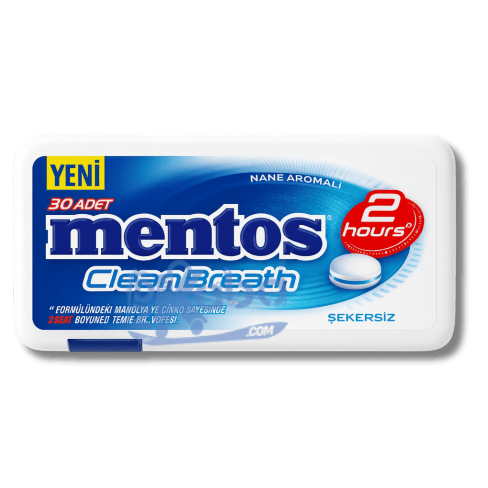 Mentos Haleine Fraîche, saveur menthe, sans sucre T30