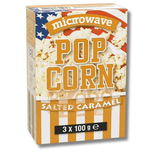 Microwave Popcorn Salted Caramel 3x100g