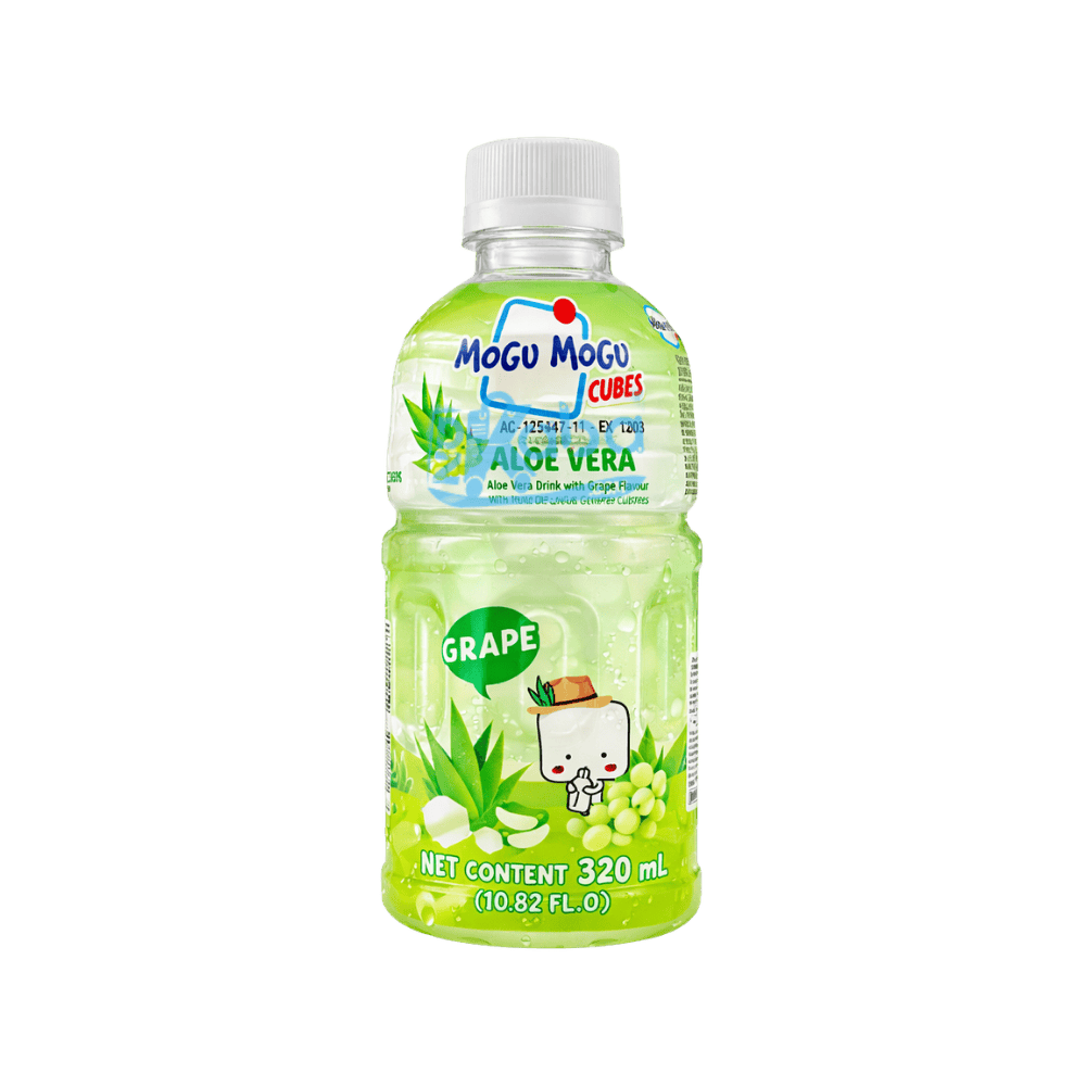 Mogu Mogu Grape Drink with Nata de Coco 320 ml