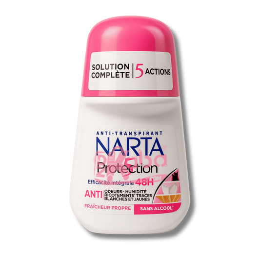 Narta Anti-Perspirant Roll-On Protection 5 Actions Alcohol-Free 50ml