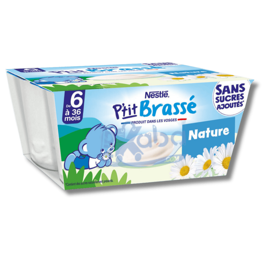 Nestlé P’tit Brassé Nature 4x90g