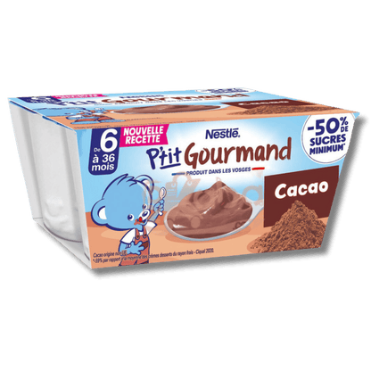 Nestlé P’tit Gourmand Cocoa 4x100g