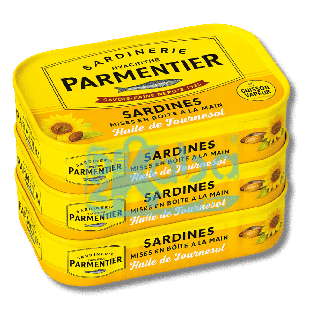 Parmentier Sardines in Sunflower Oil 135g T3