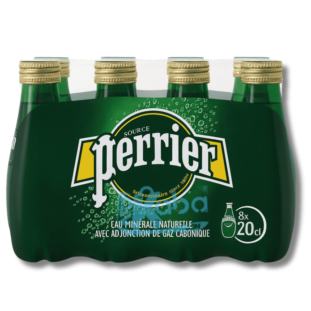 Eau minérale naturelle pétillante Perrier 8 x 200 ml