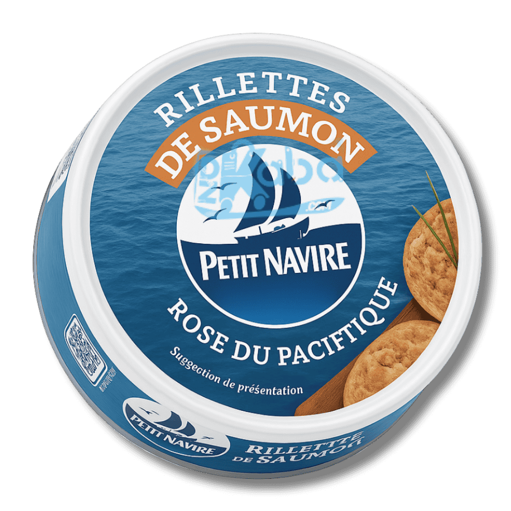 Petit Navire Rillettes de Saumon Rose Pacifique 125g 