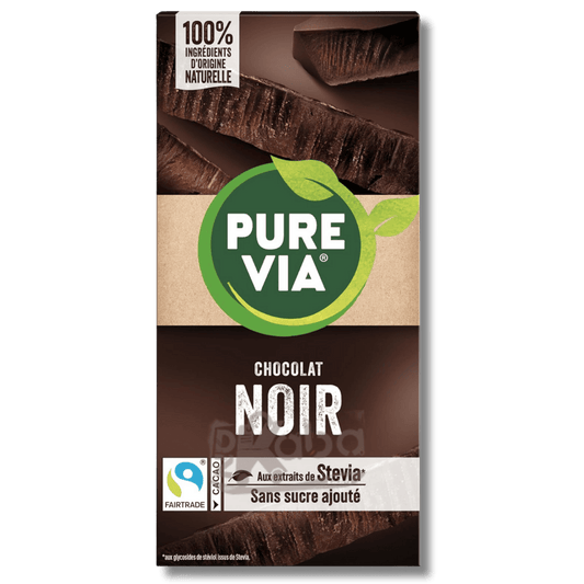 Pure Via Dark Chocolate Sugar Free 100g