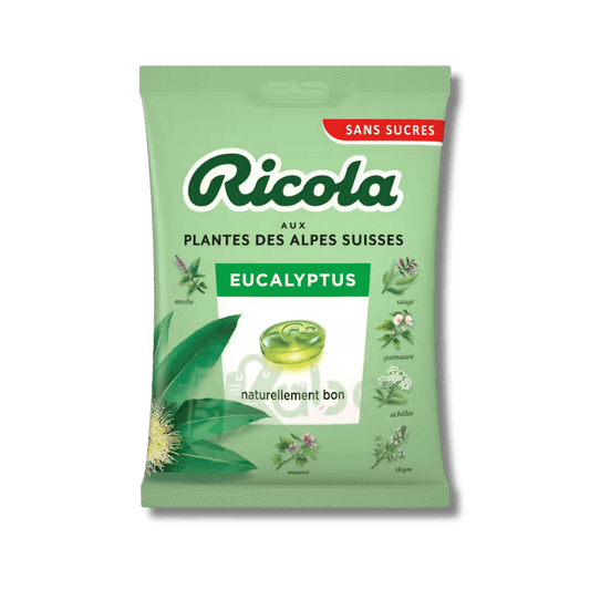 Ricola Eucalyptus Sans Sucre 70g
