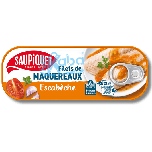 Saupiquet Mackerel Fillets Escabèche 169g