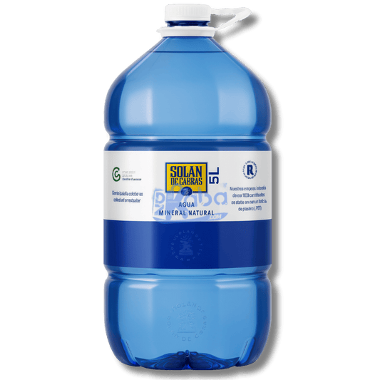 Solan de Cabras Natural Mineral Water 5L