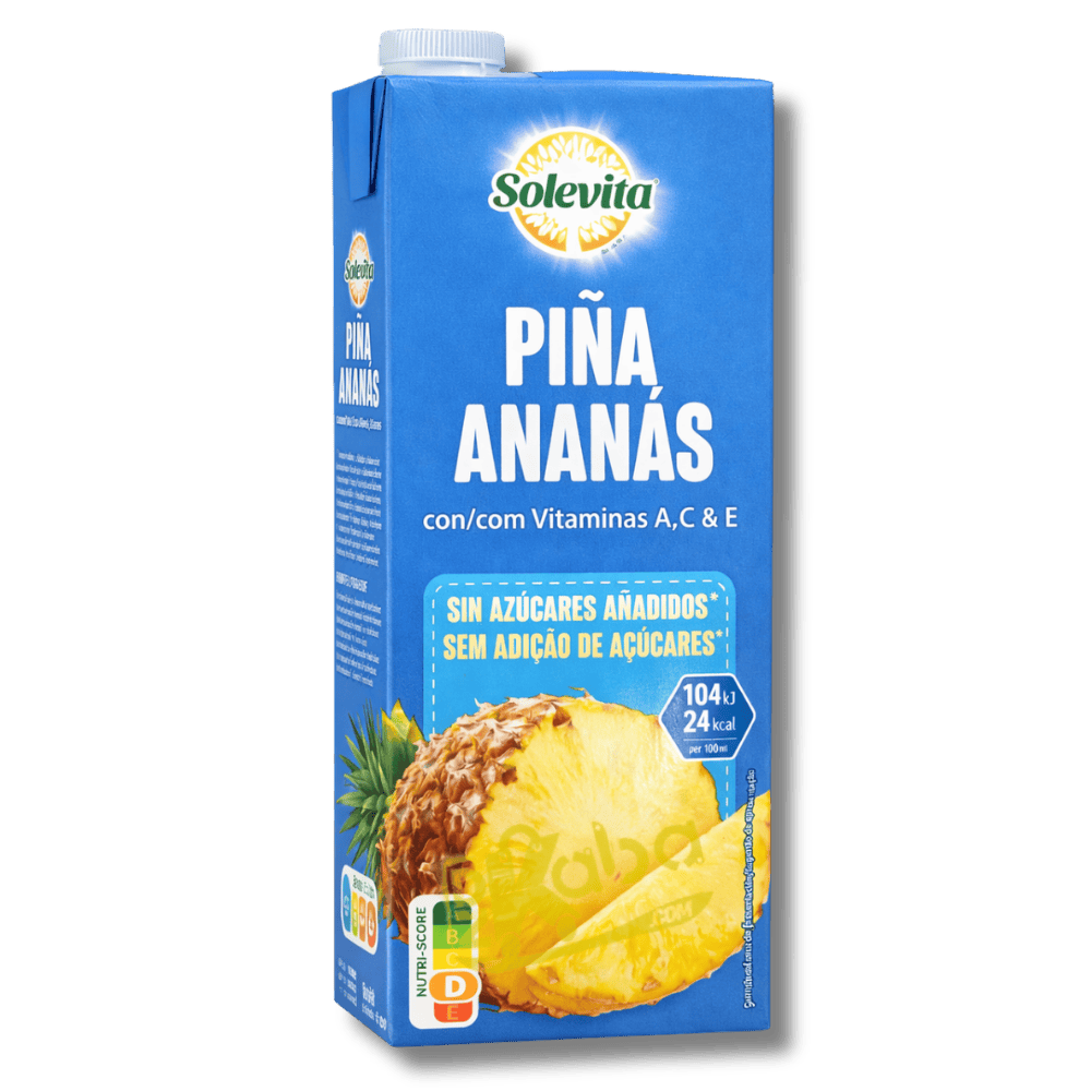 Solevita Pineapple Juice Sugar free 1L