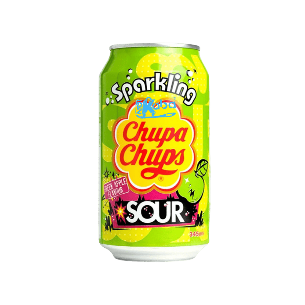 SparklingChupaChupsGreenAppleFlavourSour345ml