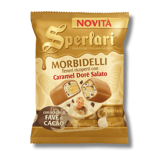 Sperlari Soft Nougat Morbidelli Salted Golden Caramel 117g
