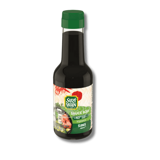 Suzi Wan Soy Sauce Less Salt 145ml