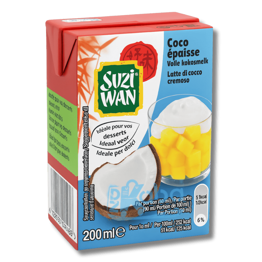 Suzi Wan Thick Coconut Milk 200ml