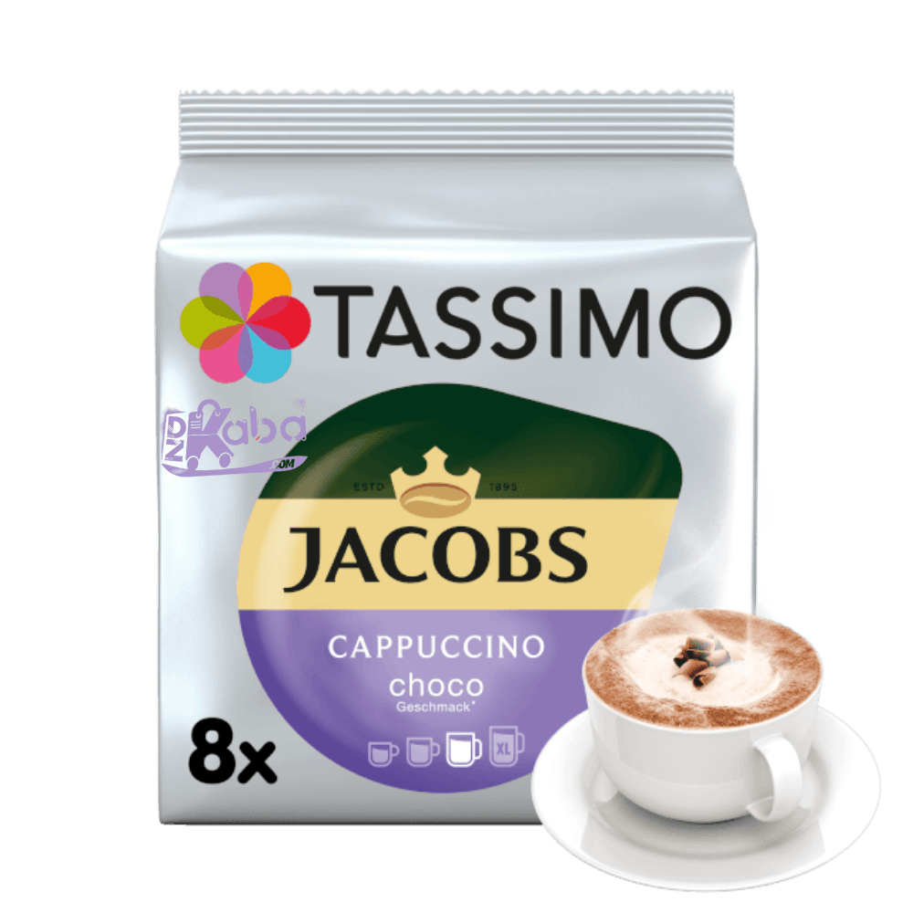 TassimoCoffeePodsJacobsCappuccinoChocoT8
