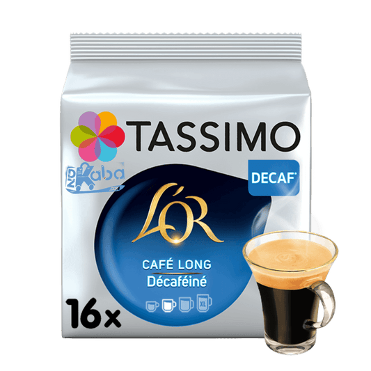 Tassimo Coffee Pods L'OR Café Long Decaffeinated T16