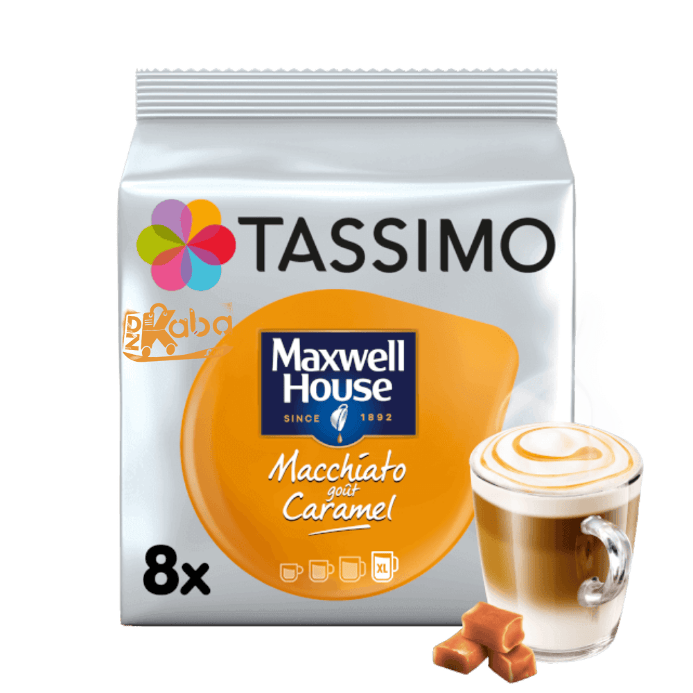 Tassimo Coffee Pods Maxwell House Macchiato Caramel T8