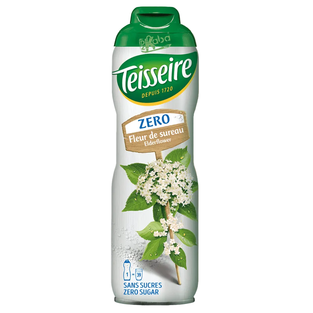 Sirop Teisseire Zero Fleur de Sureau Sans Sucre 650ml