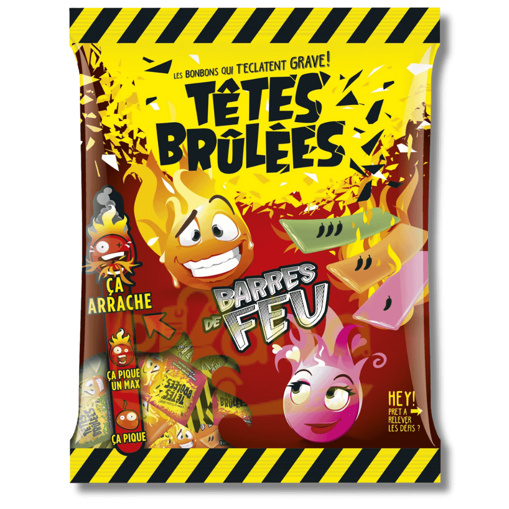 Têtes Brûlées Barres de Feu 200g