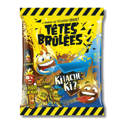 Têtes Brûlées Kitache Ki? Sour Candy 200g