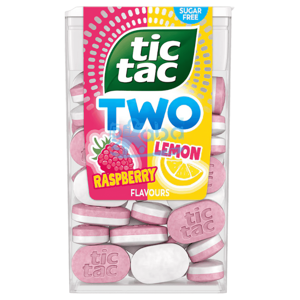 Tic Tac Two Raspberry Lemon Sugar Free 38.5g