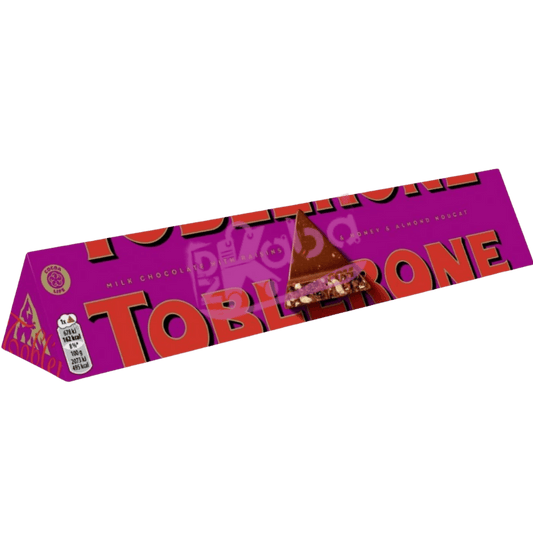 Toblerone Milk Chocolate Raisins Honey & Almond Nougat 100g