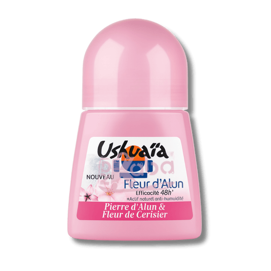 Ushuaïa Deodorant Anti-Perspirant Roll-On Pierre d’Alun & Fleur de Cerisier 48H 50ml
